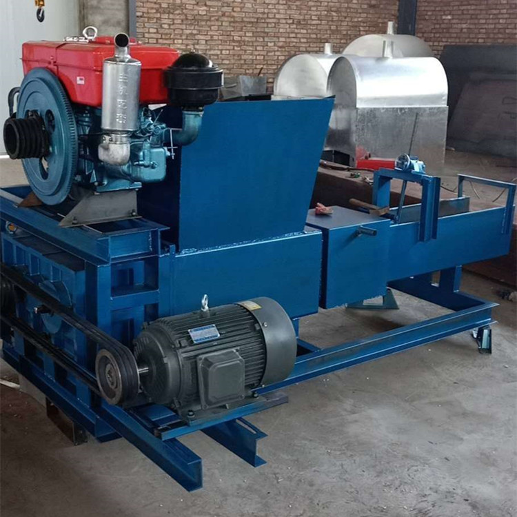 厂家生产泡沫压块机车载泡沫冷压块机定制柴油机泡沫冷压机