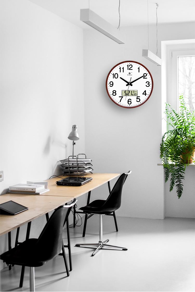 钟表挂钟客厅时尚创意个性时钟挂表简约家用静音电子石英钟挂墙上