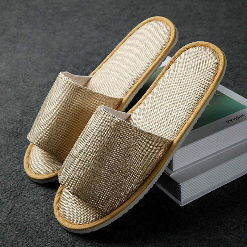 Hotel Disposable Slippers Guest Rooms Summer Diablement Fort Home Hospitality Beauty Salon Non-Slip Men and Women Slippers Wholesale