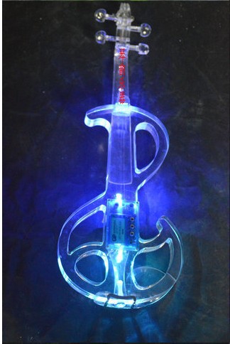 水晶小提琴电子电声小提琴