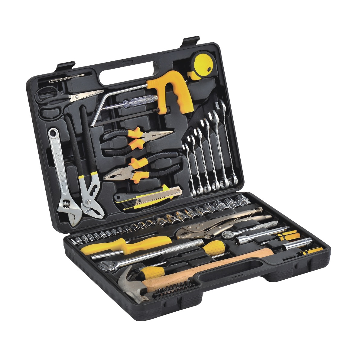 78件套组套工具套装组合工具78pcs机修成套工具pe吹塑盒装-阿里巴巴