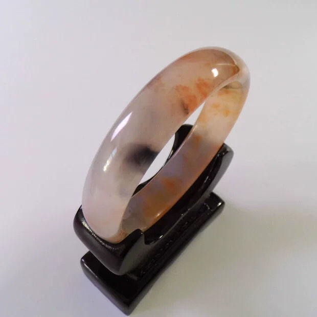 佘太翠手镯紫罗兰玉镯子烟紫玉金丝玉真品玉石玉手镯直播选