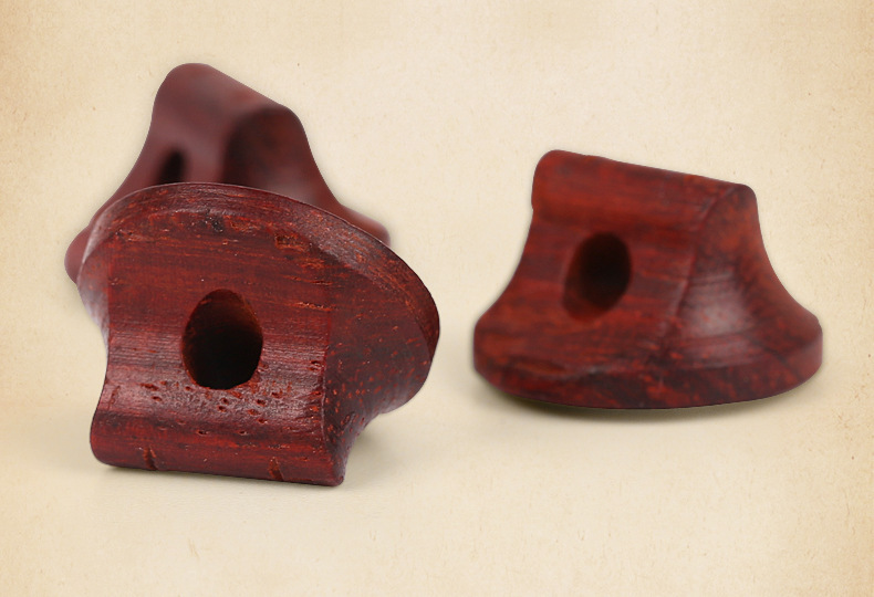 小叶檀二胡码 紫檀二胡码子 琴码专业二胡码 专用琴码演奏级