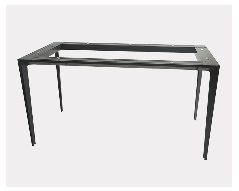 简约餐台办公多用途铝合金桌脚岩板桌子架细脚桌腿组合支持定做