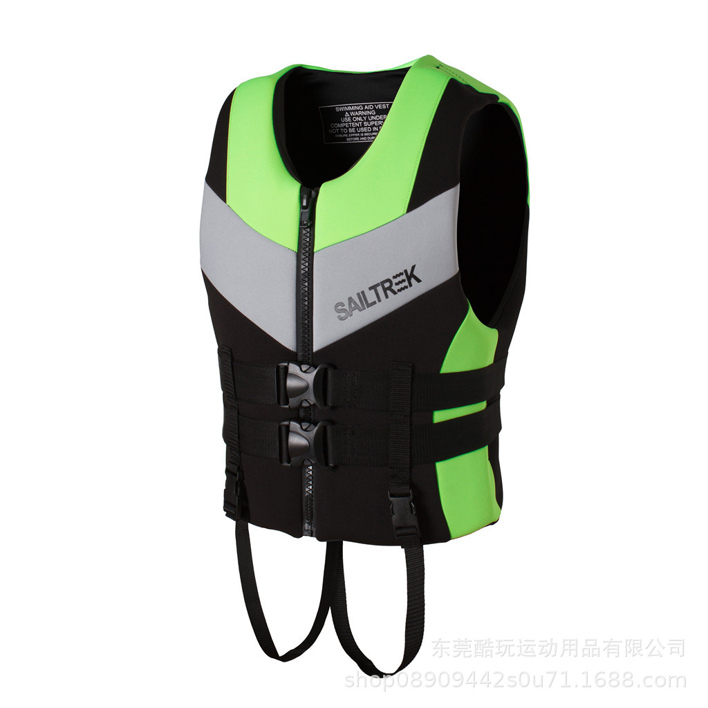 Adult Life Jacket Floating Jacket Thickened Outdoor Swimming Vest Vest Buoyancy Swimsuit Drifting Snorkeling Fishing Suits