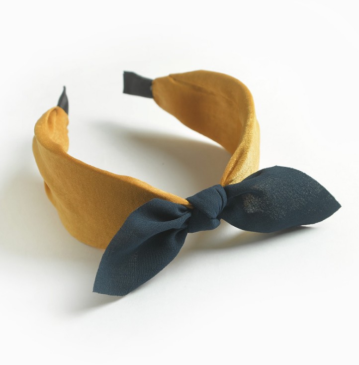 韩版布艺贾静雯同款头发箍交叉宽边头箍淑女百搭森系发卡女头饰