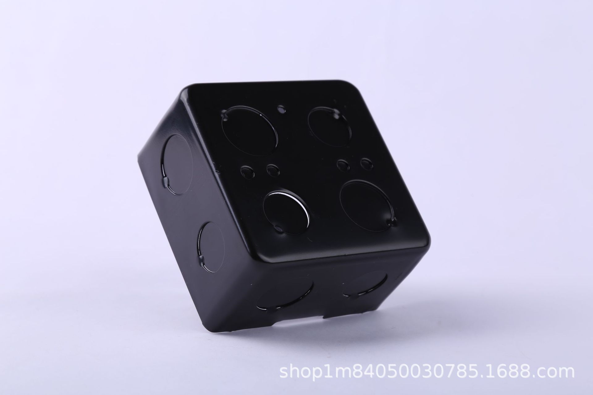 地插专用底盒接线盒暗盒 地面插座配件烤漆防锈底合地板插铁盒