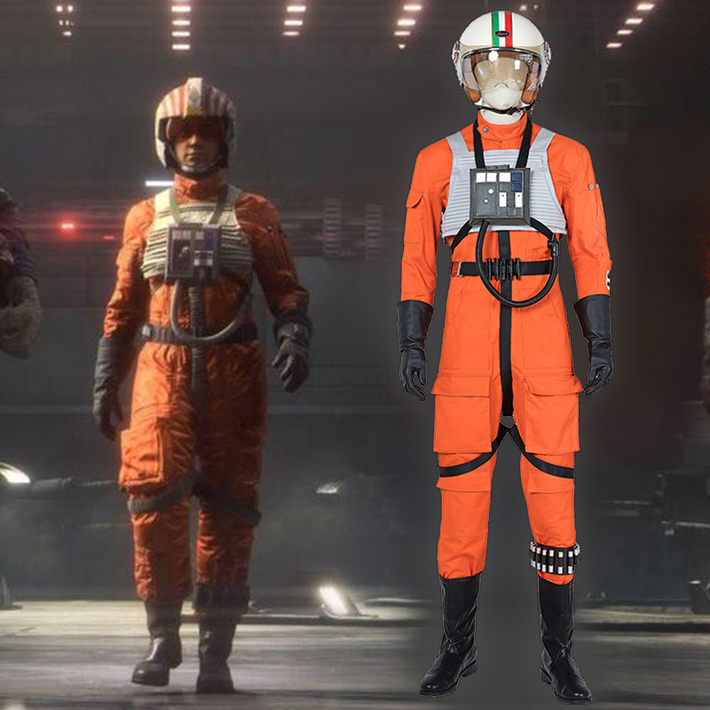 星战飞行员starwars星球大战cos战机中队新共和帝国cos套装