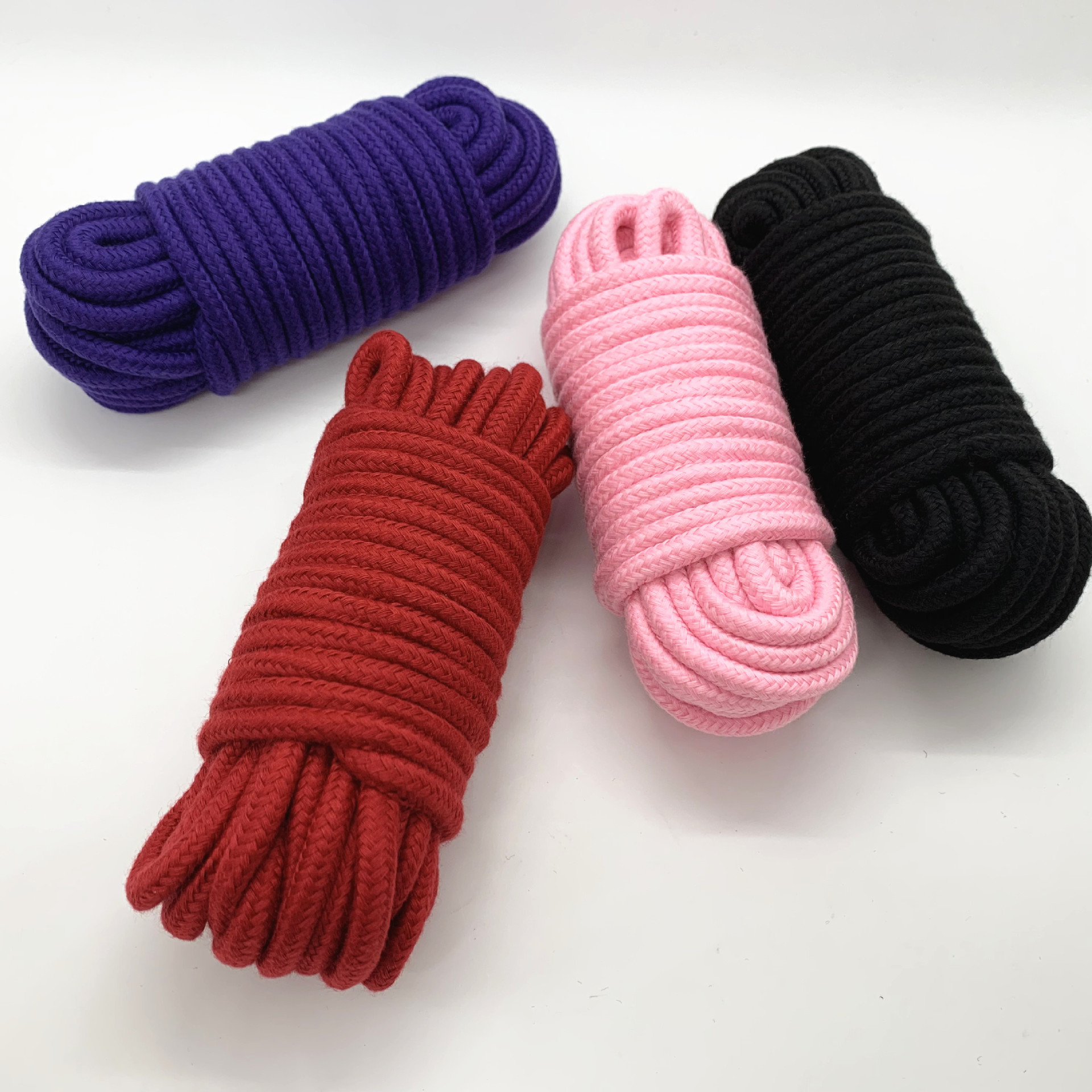 成人用品厂家直销10米棉绳sm调教夫妻性玩具捆绑绳子情趣束缚棉绳