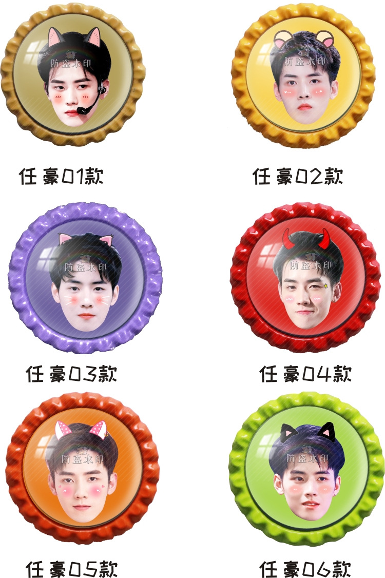 r1se 任豪 冰箱贴磁性贴演唱会应援原创周边定制定做抖音同款