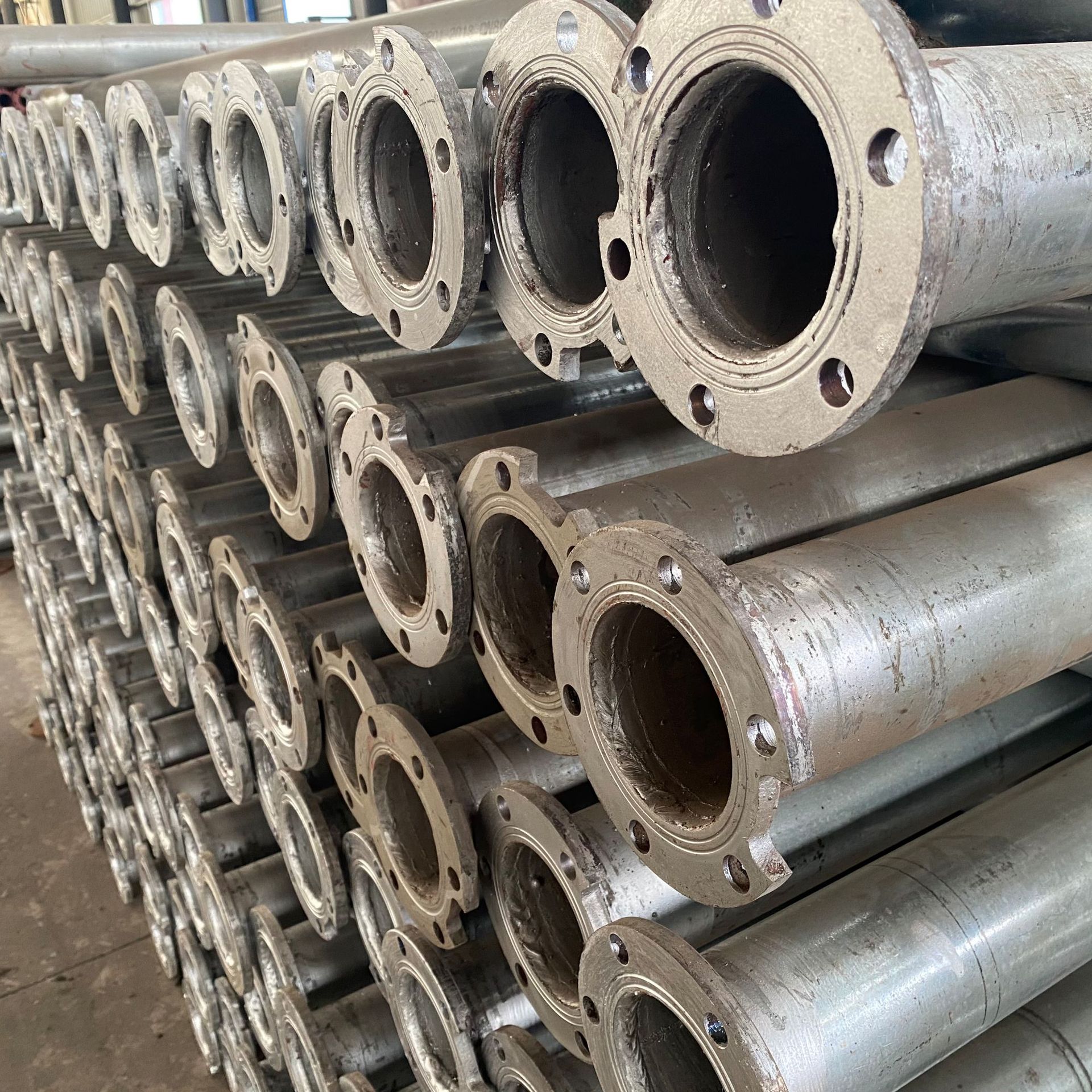 镀锌水泵管3寸4寸5寸垂直深井泵管 总扬程水泵管 出水弯头 井盖