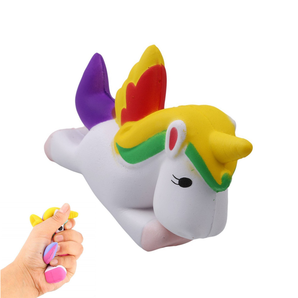 慢回弹飞马独角兽 pu玩具可爱创意减压玩具慢回弹