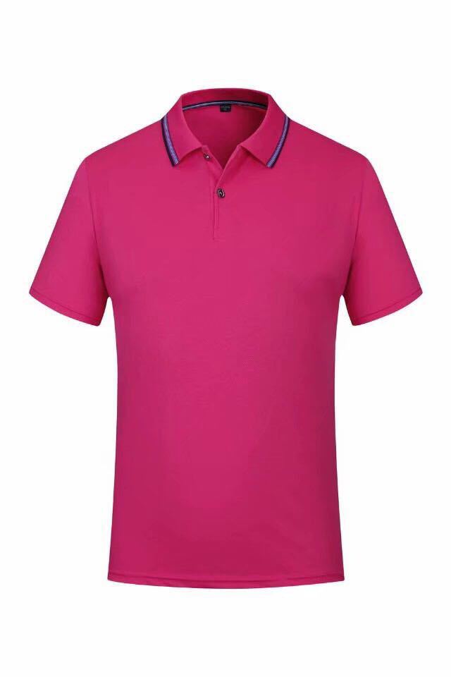 地摊货源 多边领速干t恤定制polo衫 短袖男女文化广告衫聚会服