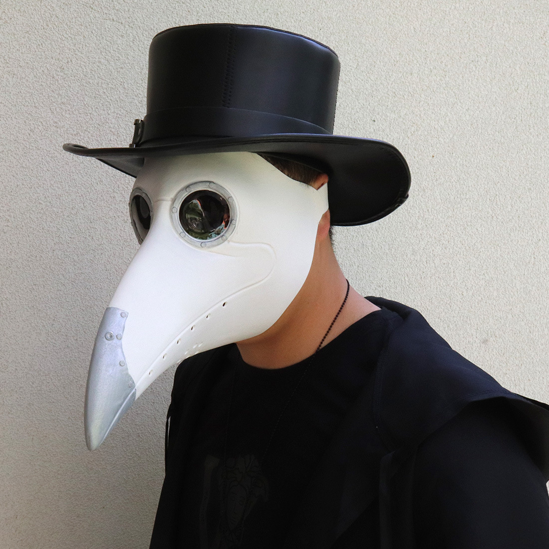 跨境专供 热卖爆款万圣节瘟疫长鸟嘴医生舞会面具cosplay道具礼物