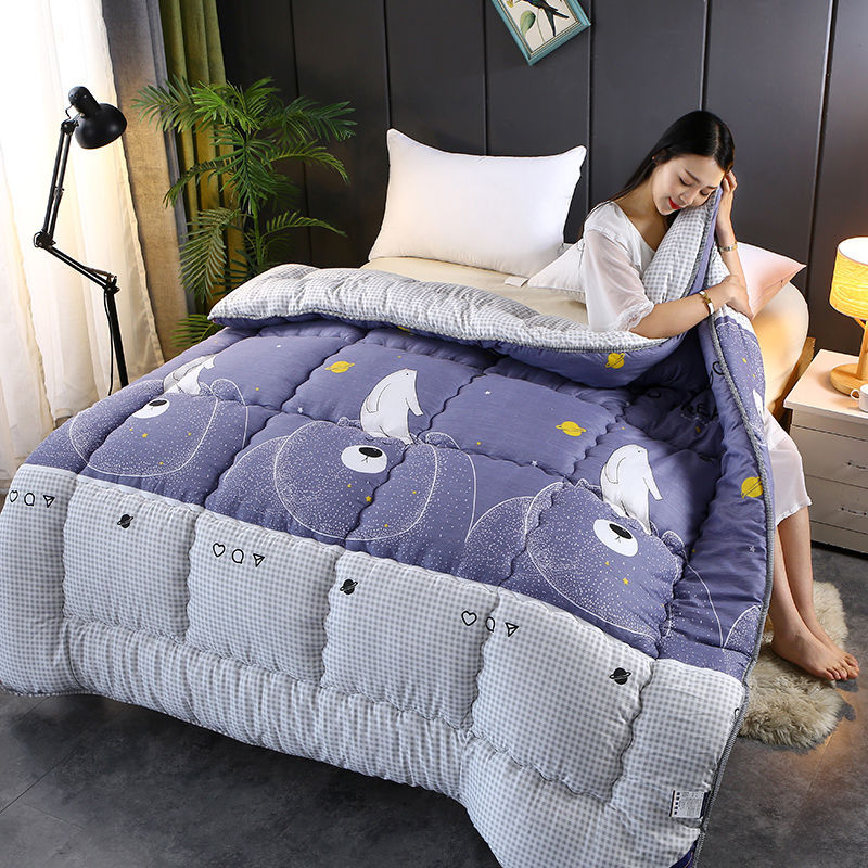 太空被加厚冬被保暖单双人被子被芯春秋被地摊展销会丝绵被礼品被