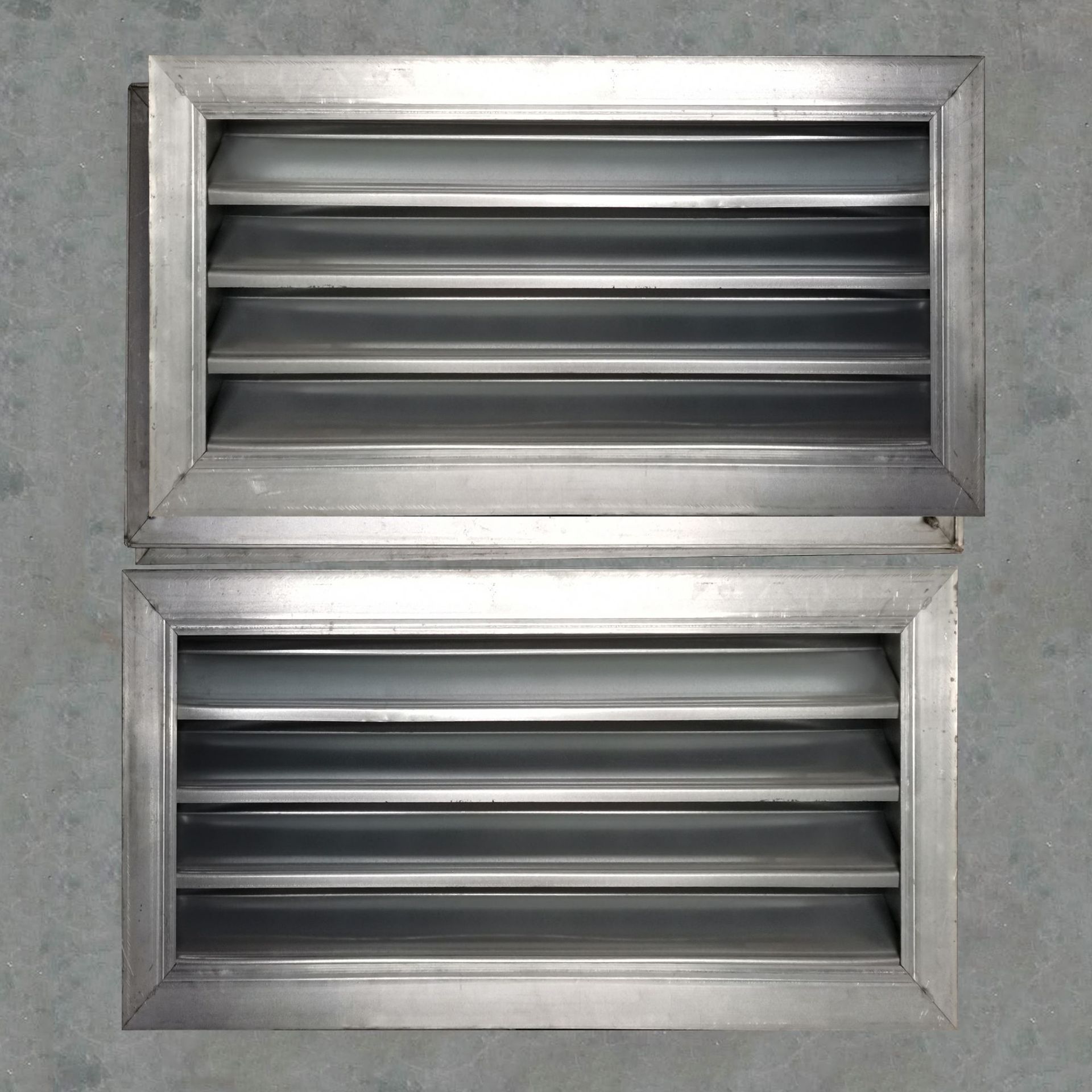 q235钢制防雨排烟百叶风口