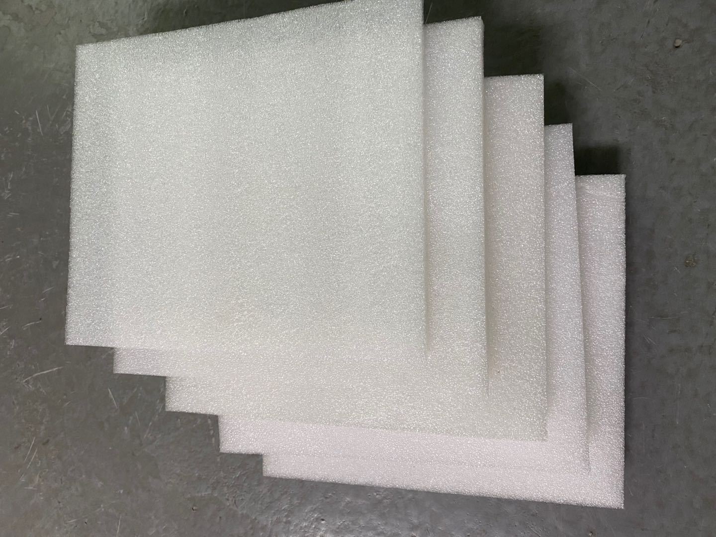 广州厂家定制加工epe珍珠棉板材 片材 包装垫片 白色加厚珍珠棉板