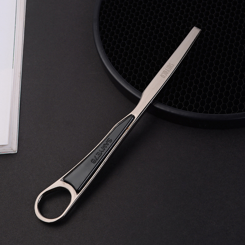 发彩彩美发专业削发刀理发削刀打薄器碎发打薄刀架刀片手动型刮刀