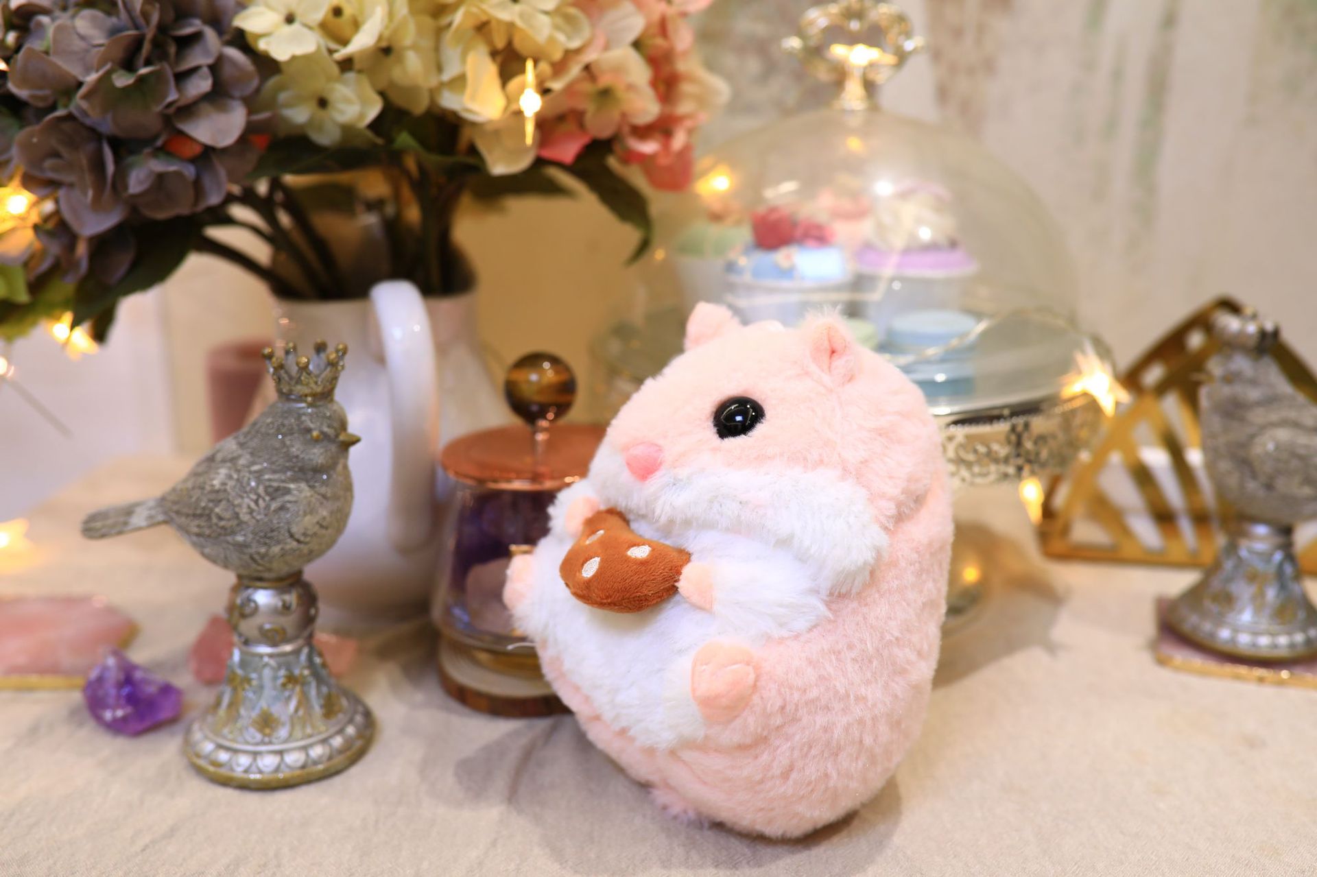 8寸精品抓机胖子仓鼠20cm娃娃机公仔网红抖音地摊毛绒玩具礼现货