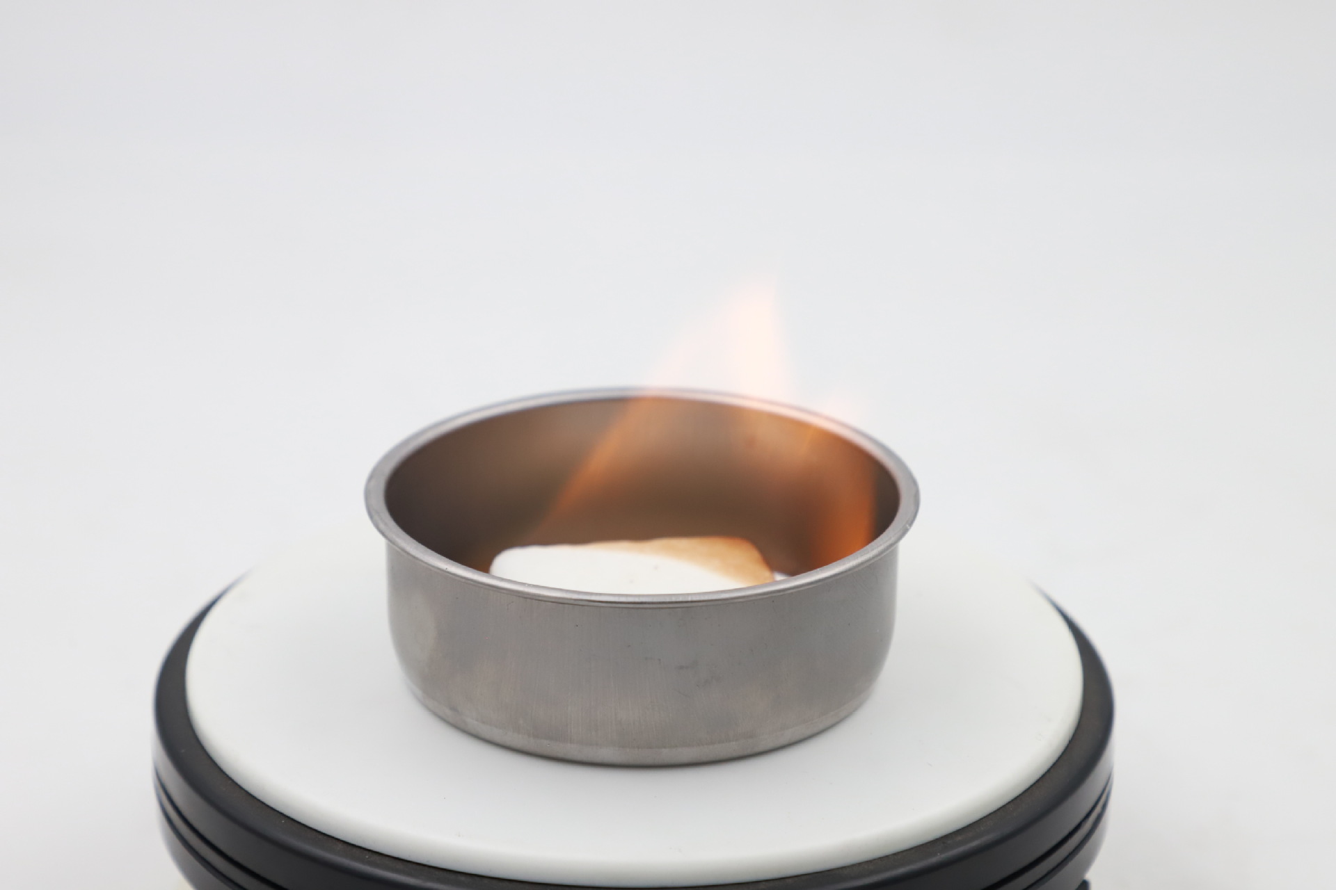 固体酒精盒炭烤炉木炭炉圆形烤鱼炉火锅烤炉烤鱼圆形酒精炉杯子