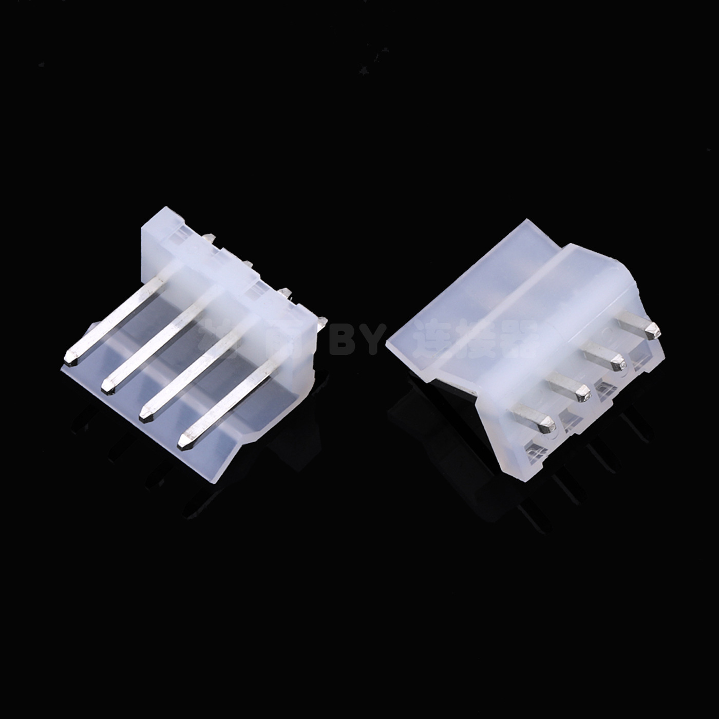 厂家直销ch3.96直针立式针座3.96mm间距接插件by柏雨ch3.96连接器