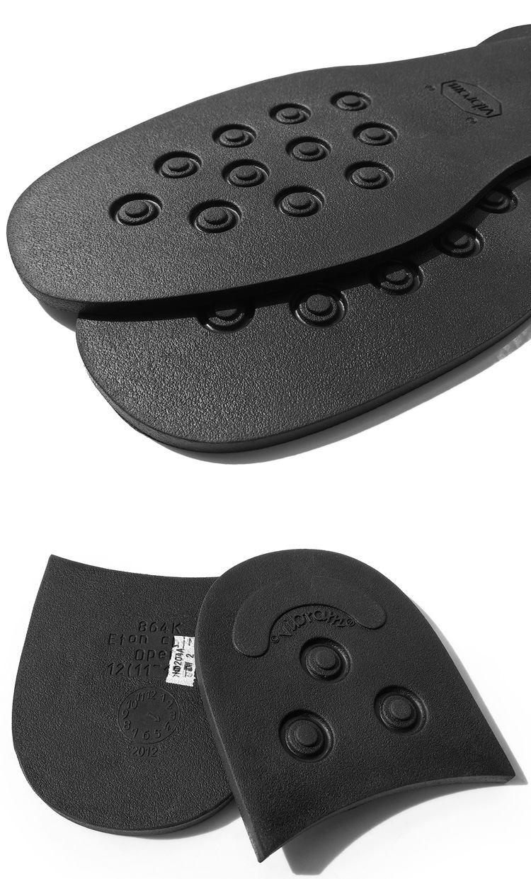 意大利进口vibram864k商务休闲鞋底前底后跟鞋掌修鞋材料