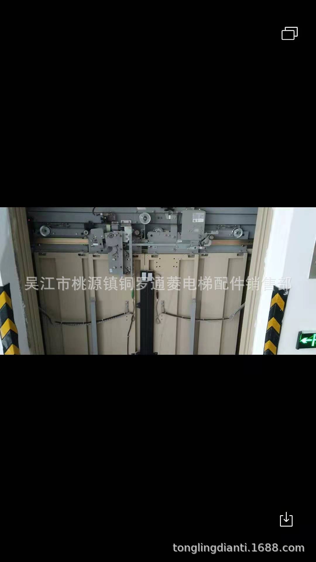 定制三菱电梯中分双折厅门/轿门/不锈钢门板