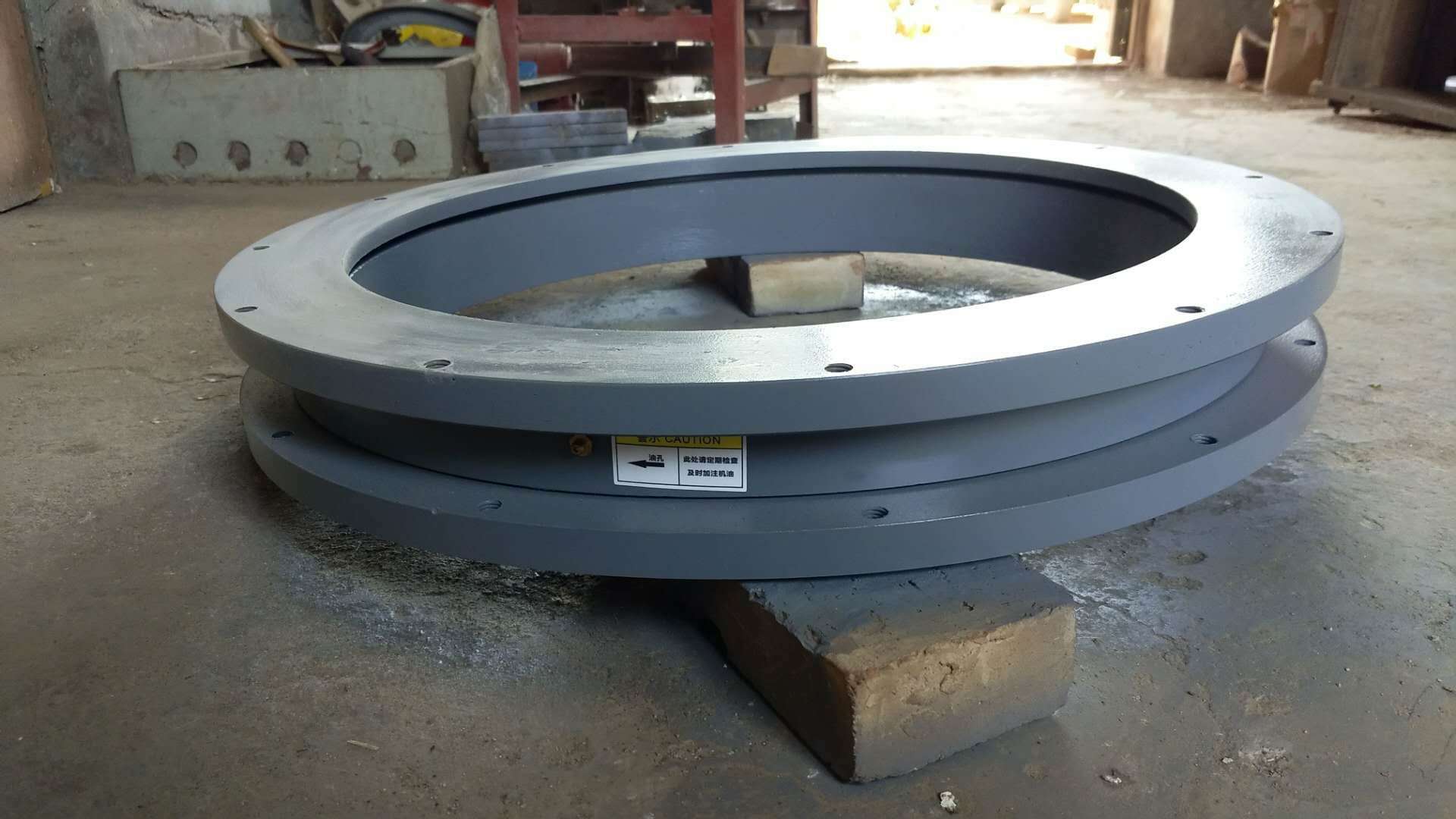 平板车农用车回转支撑轴承挂车牵引拖车用转向转盘机械旋转轴承