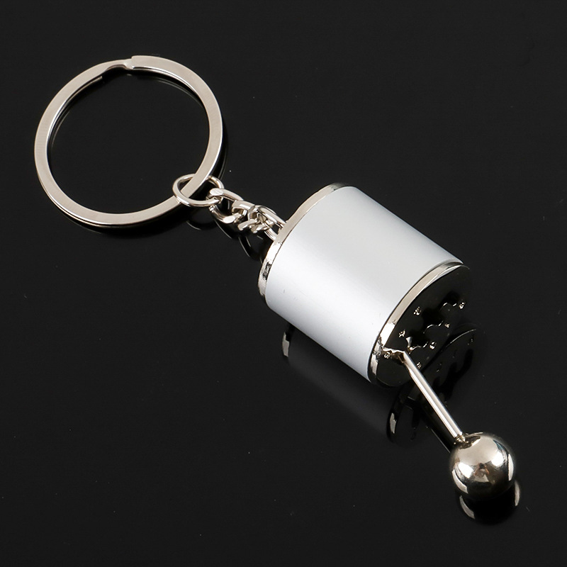 Factory Spot Direct Sales Car Modification Gear Device Key Chain Creative Personality Car Modification Gear Head Keychain