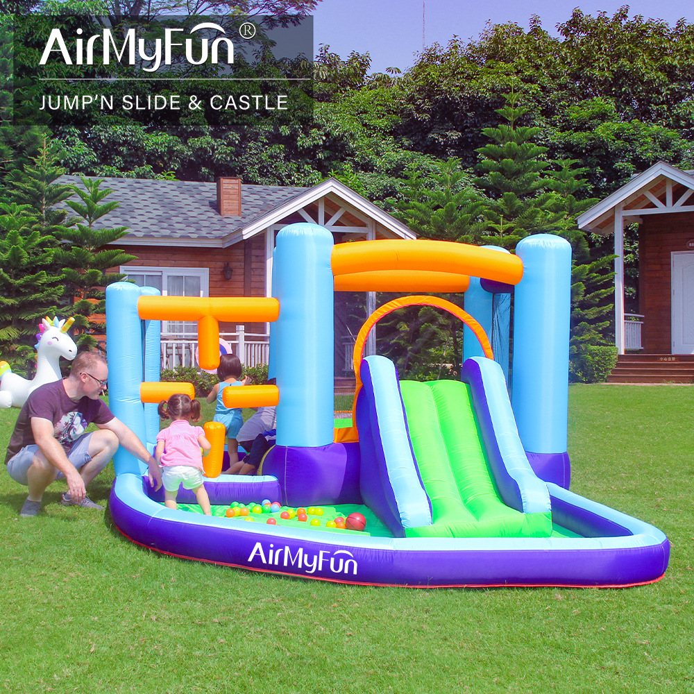 airmyfun充气城堡儿童城堡滑梯小型乐园淘气堡室内小型儿童游乐园