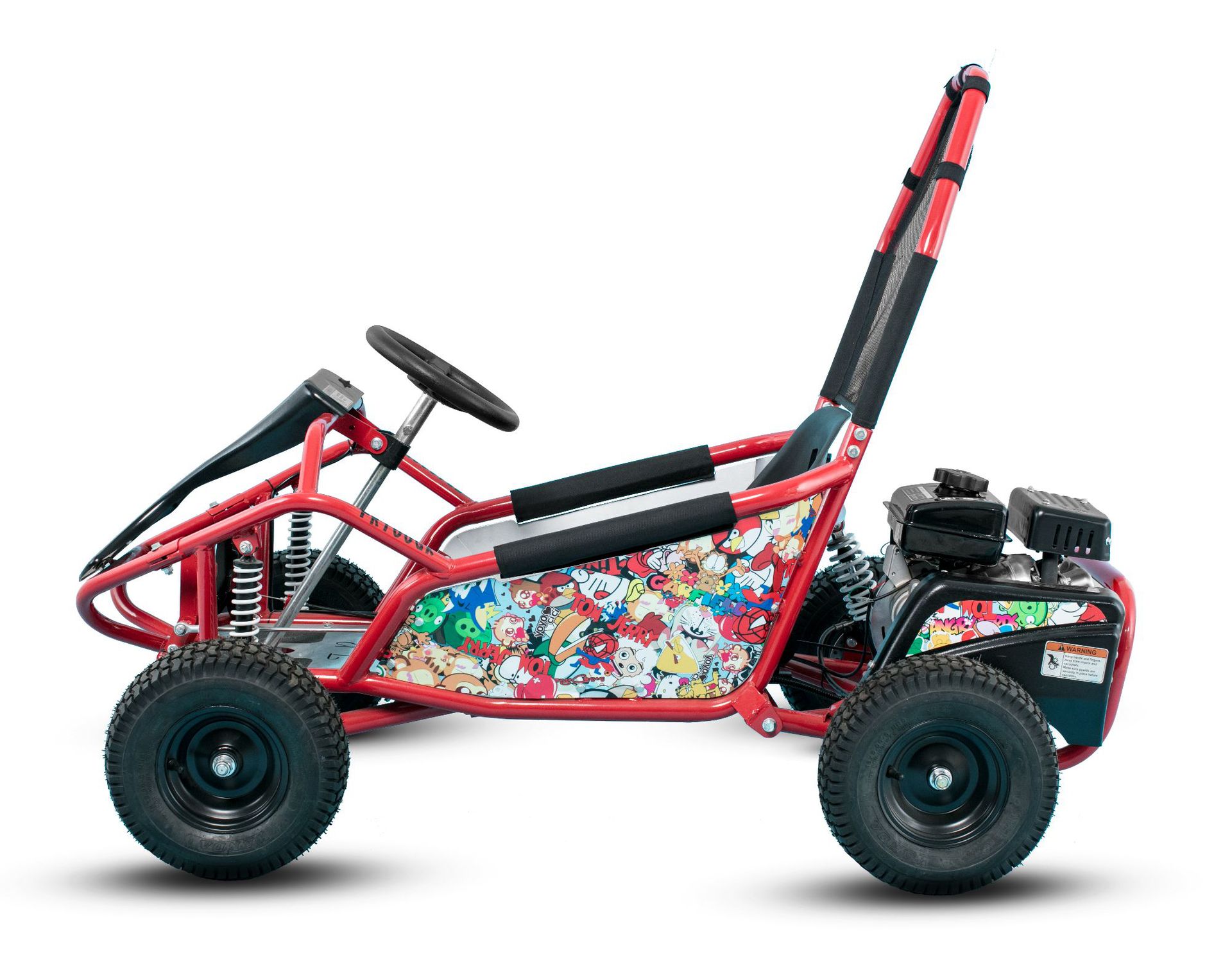 包邮98cc四轮钢管方向盘汽油沙滩越野儿童场地卡丁车公园商场出租