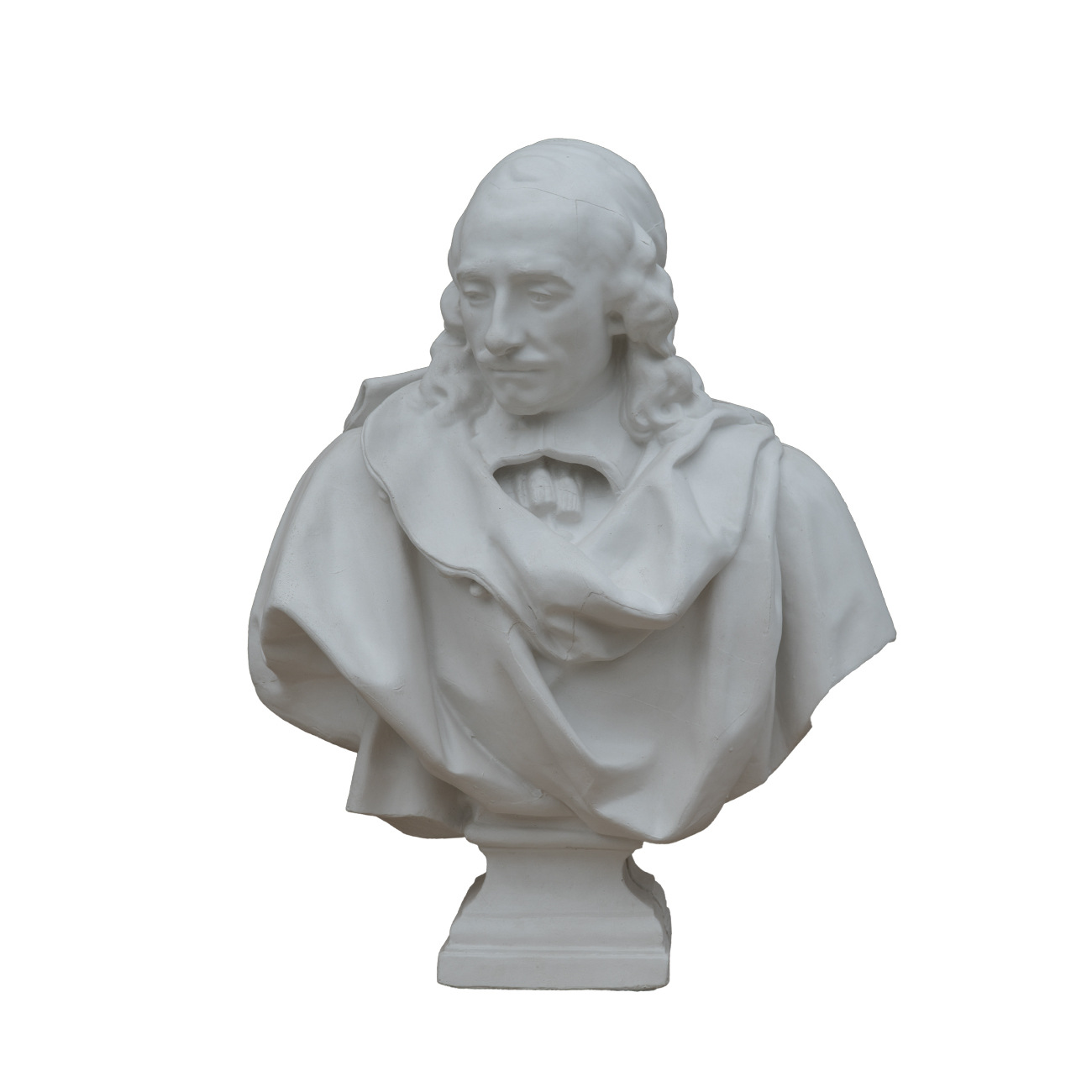 厂家批发美术石膏像写生教具 高乃依胸像