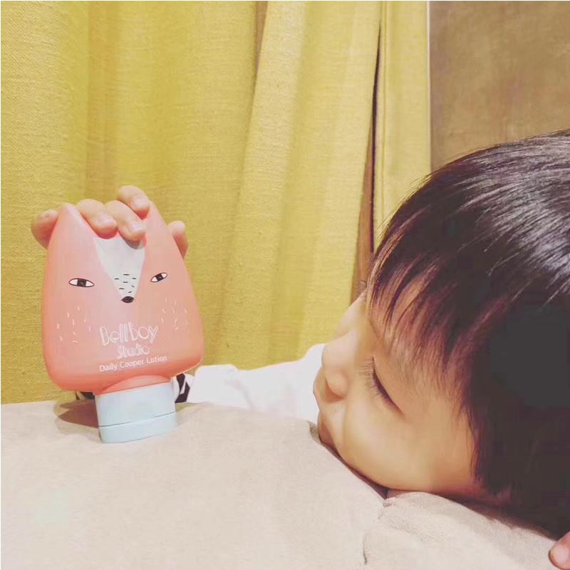 韩国bellboy叮铃宝舒缓凝胶面霜沐浴露洗发水二合宝宝护肤身体乳