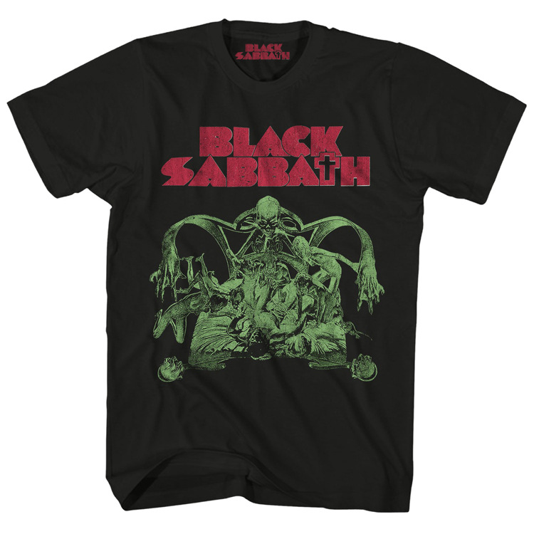 sabbath bloody sabbath black sabbath t shirt安息日乐队t恤