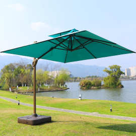 遮阳伞户外庭院伞太阳伞大型户外摆摊阳台大伞超大露台花园罗马伞