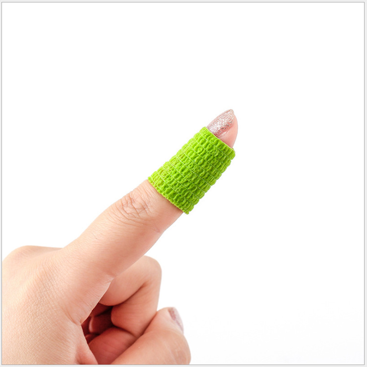 学生自粘绷带 写字护指绷带手指胶带印花爱心 防磨护指一件代发