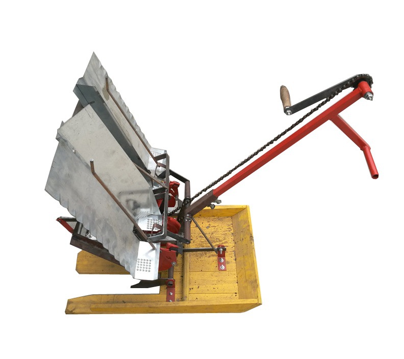 厂家批发销售小型手摇式插秧机 手动手扶水稻插秧器 水稻水田插苗