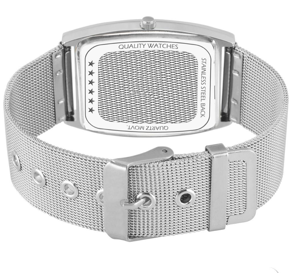 04线米兰尼斯表带皮带扣针扣不锈钢织网带穿孔打孔适用智能手表