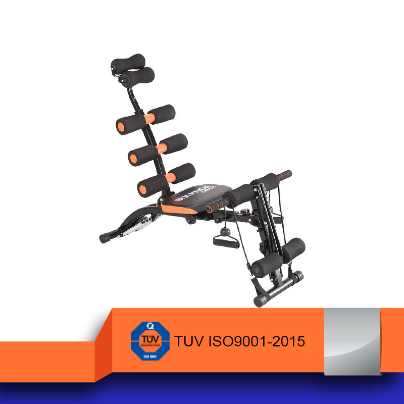 热销六合一多功能收腹机挺腰仰卧起坐健腹器家用健身器材