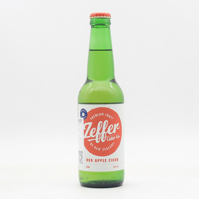 新西兰啤酒 zeffer/吉馥红苹果配制酒 西打酒330*24瓶