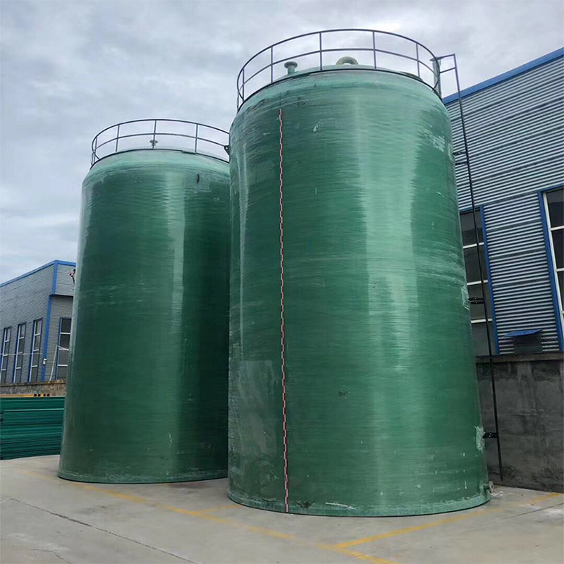 0成交0个立式玻璃钢储罐化工盐酸储罐玻璃钢消防水罐frp稀硫酸缠绕