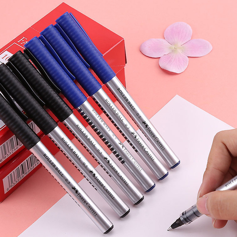 辉柏嘉2493中性笔 签字笔 0.5mm水笔 顺滑好写