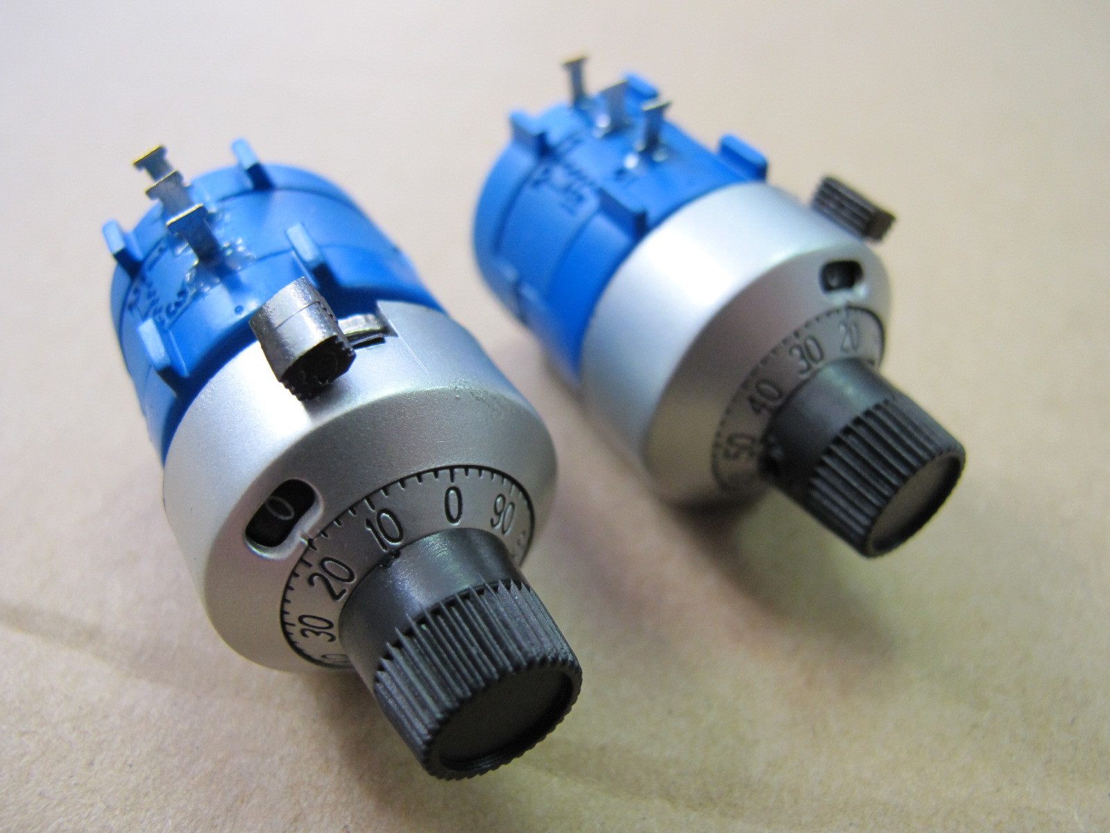 精密多圈线绕电位器 r&l-533/534/535系列