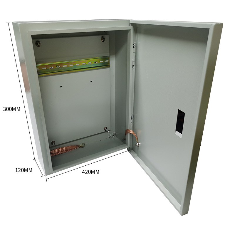 不锈钢室内明装基业箱室外箱挂墙式大尺寸高压动力柜电箱盒布线盒