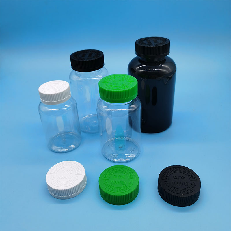 500ml固体pet瓶175ml--1000ml保健品瓶pet塑料压旋盖瓶胶囊药瓶