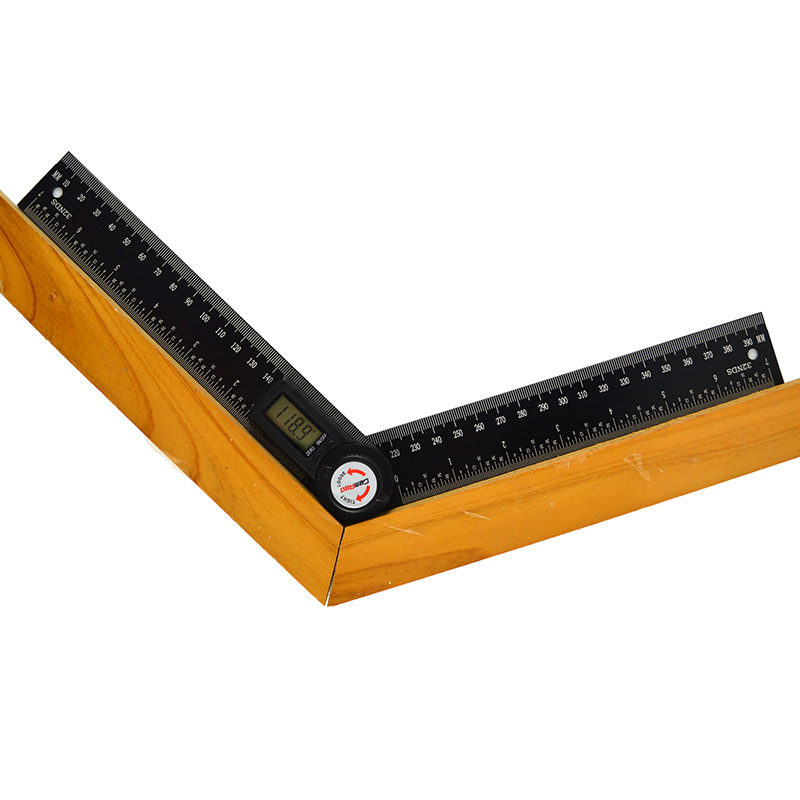 电子数显角度尺量角器多功能工业二合一测量铝合金工具360度厂家