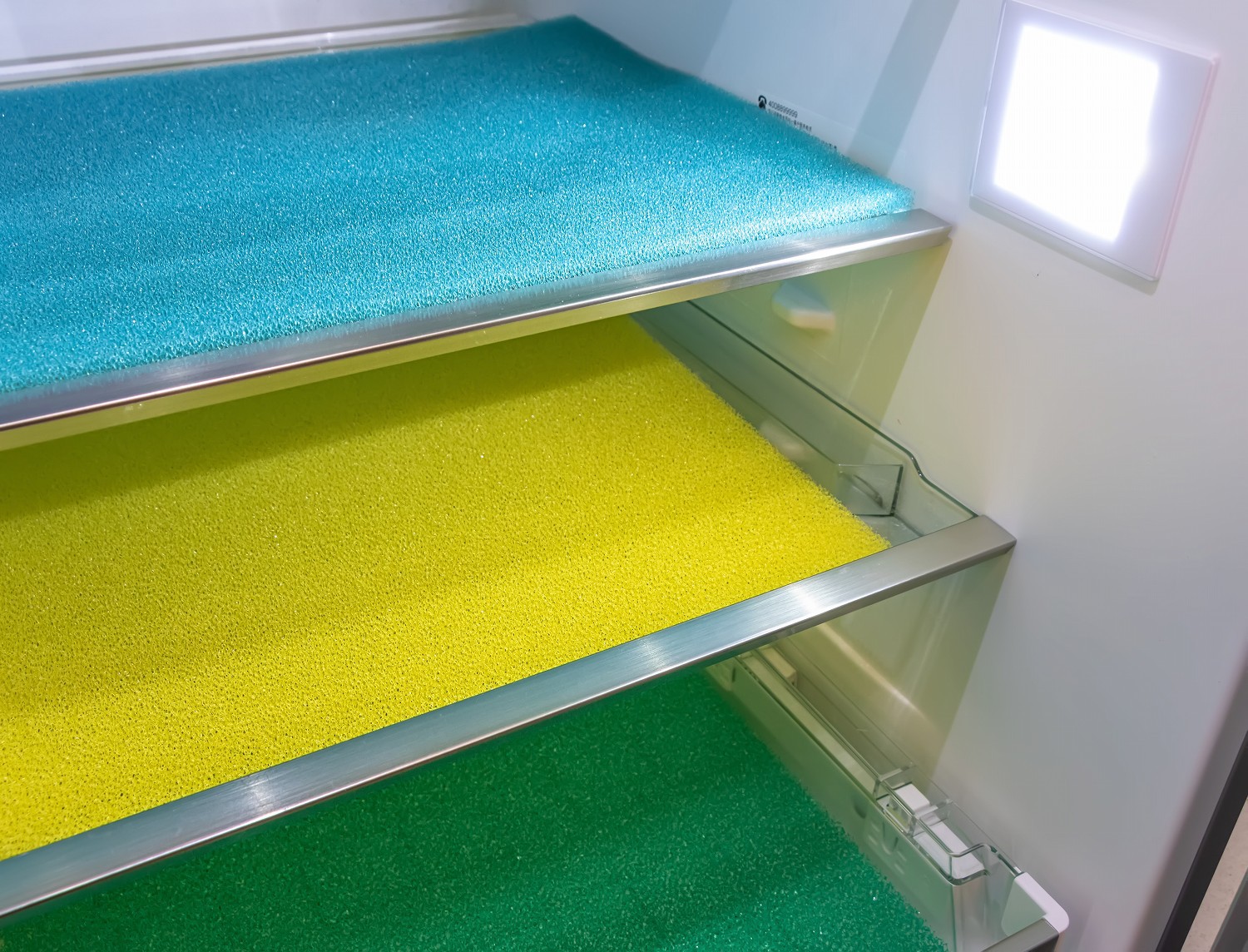 amazon海绵冰箱抽屉垫 防油污防霉易清洗 蔬菜水果保鲜过滤棉