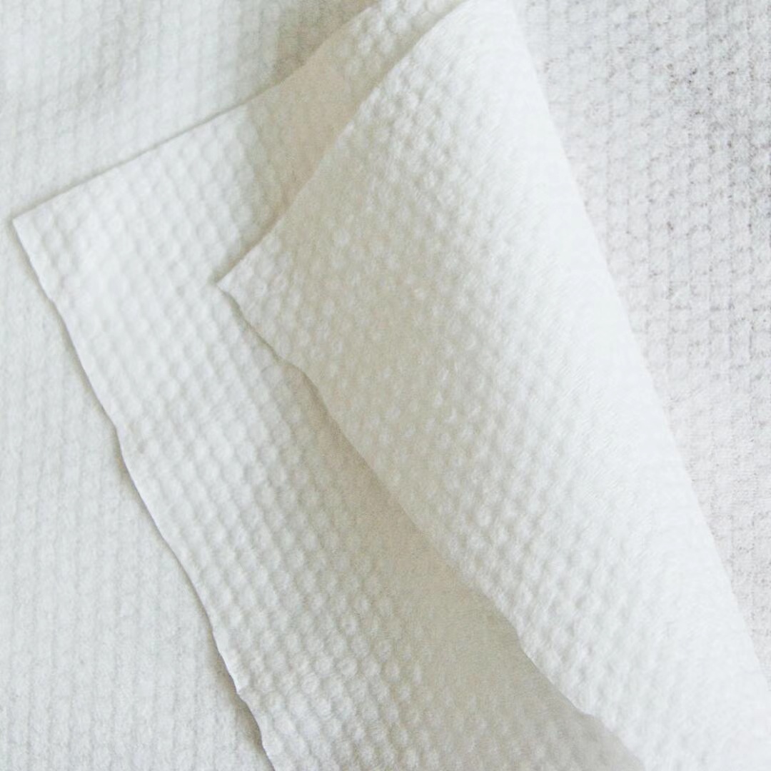 绿素抽取式珍珠纹水刺棉洁面巾一次性洗脸巾美容巾擦脸巾批发