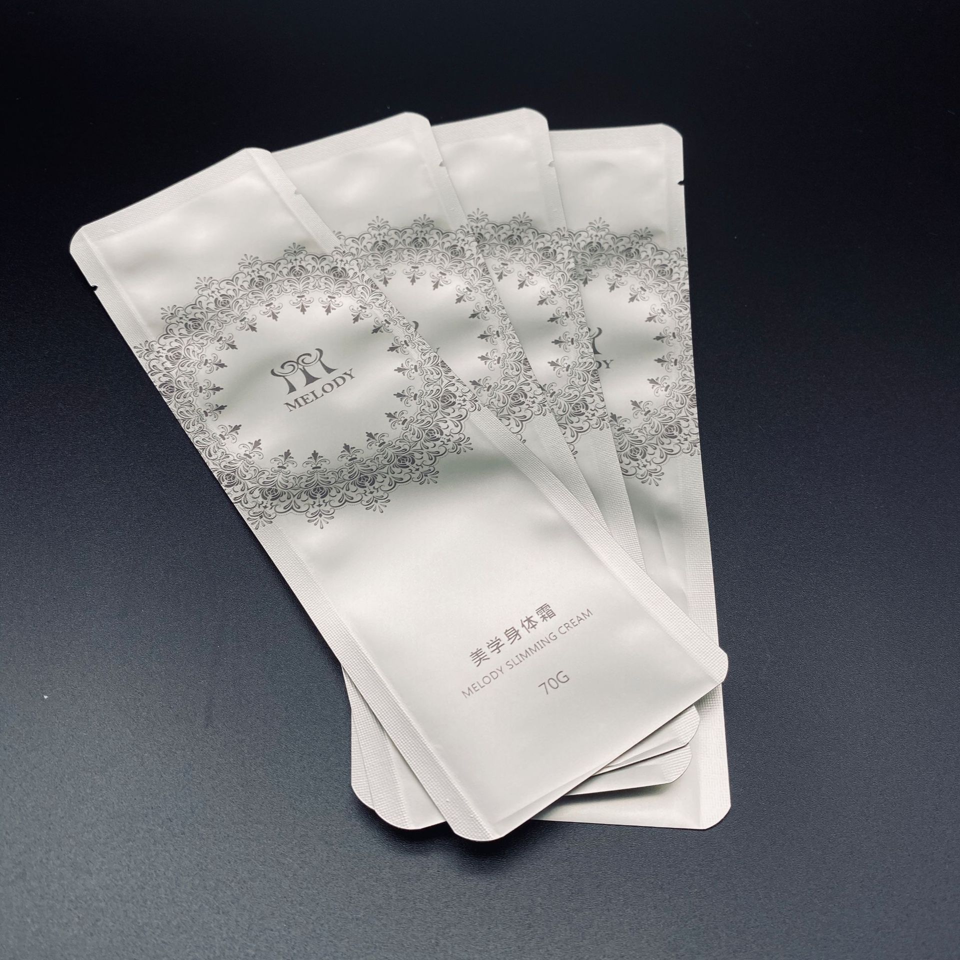 铝箔乳液包装袋定制 三边封面膜袋铝箔袋平口包装袋塑封袋纯铝