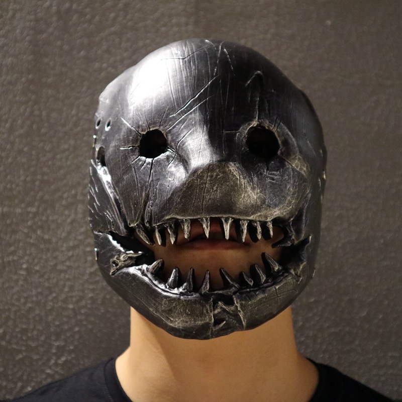 树脂夹子屠夫面具cos黎明杀机人皇万圣节影视动漫游戏道具批发